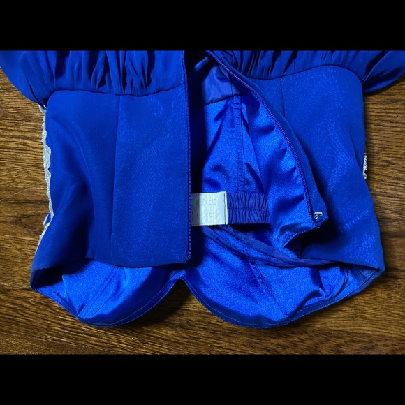 Blue Prom Dress - Picture 1 of 6